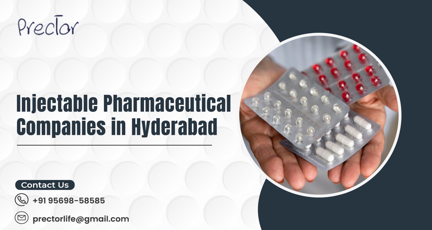 Injectable Pharmaceutical Companies in Hyderabad. Contact Prector Lifesciences for premium-quality injectable pharma products and franchise opportunities.